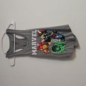 Marvel Women's graphic racerback tank top Medium